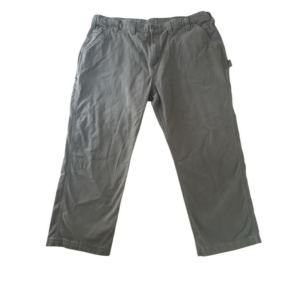 Carhartt‎ Washed Twill Dungaree Pant Mens 44x30 Relaxed Fit Carpenter B324 DFE